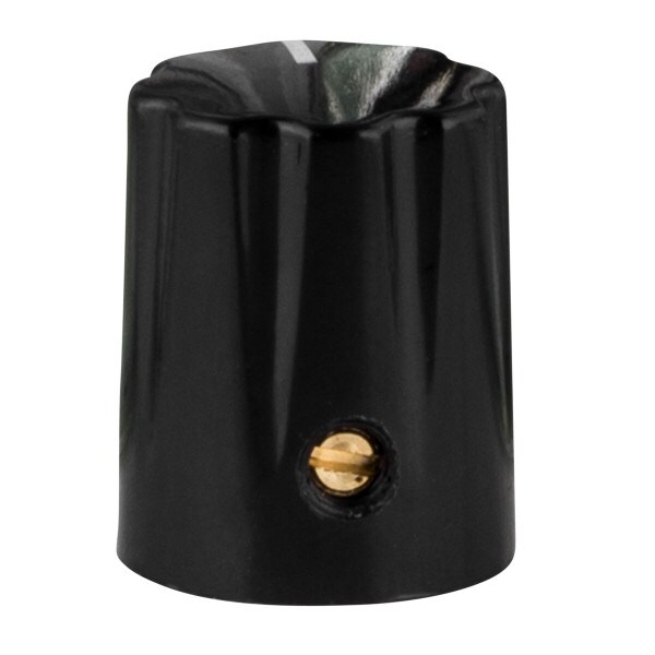 Main product image for Small Phenolic Amp Knob Black 240-2212